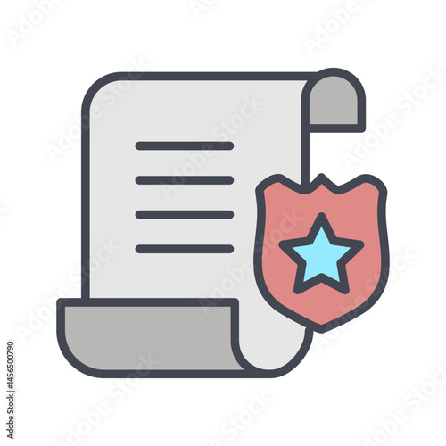 Law Enforcement Vector Icon