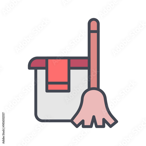 Cleaning Supplies Vector Icon