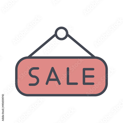 Sale Banner Vector Icon
