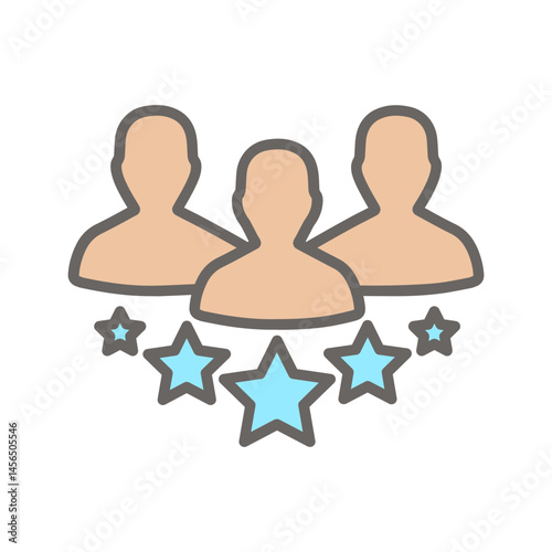 Client Testimony Vector Icon