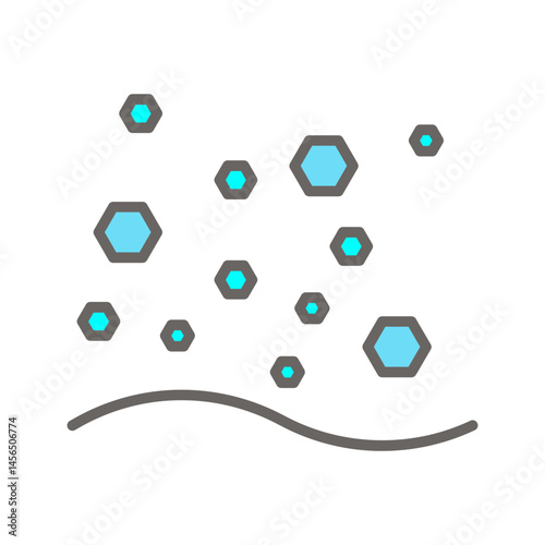 Cosmic Dust Vector Icon