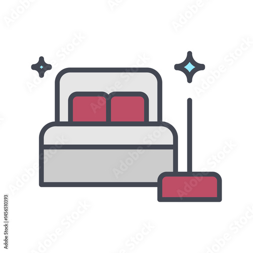 Tidy Room Vector Icon