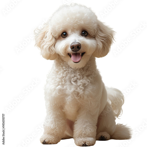 white poodle puppy