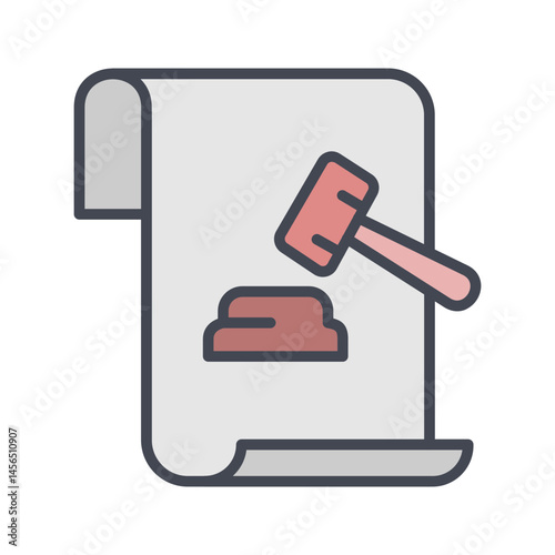 Legal Aid Vector Icon