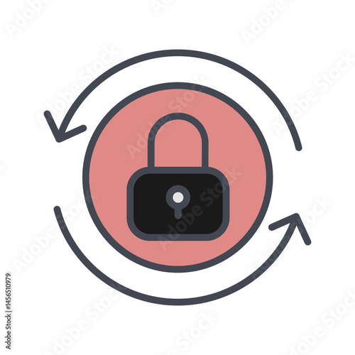 Secure Access Vector Icon