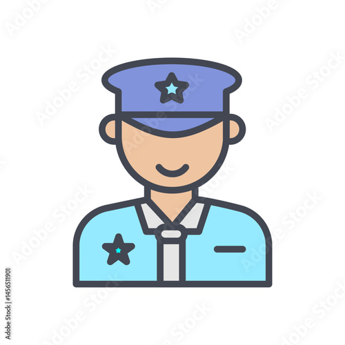 Police Officer Vector Icon