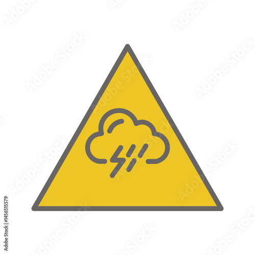 Weather Warning Vector Icon