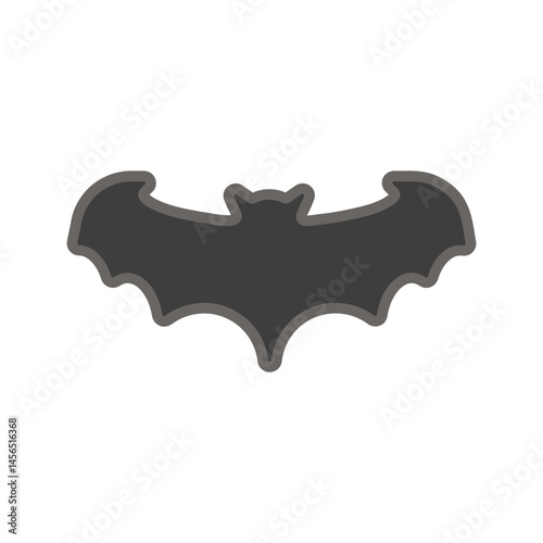 Halloween Bat Vector Icon