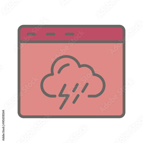 Weather Prediction Vector Icon