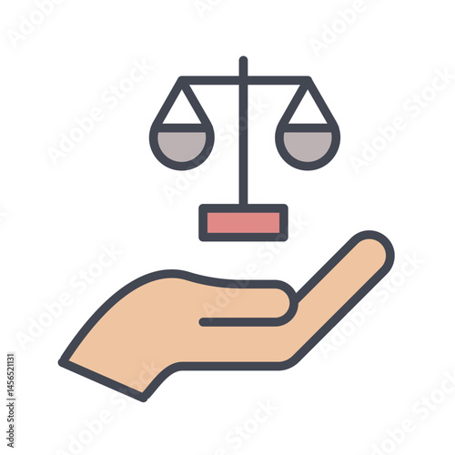 Legal Advice Vector Icon