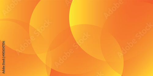 bstract orange background with circles. vector background eps10