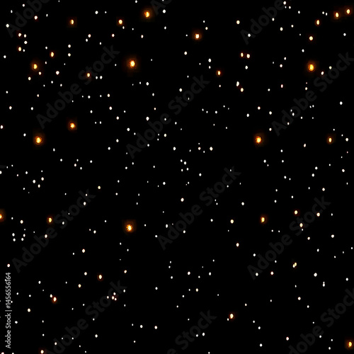 Sparkling Night Sky, Cosmic Dust, Starry Background, Universe, Space Exploration