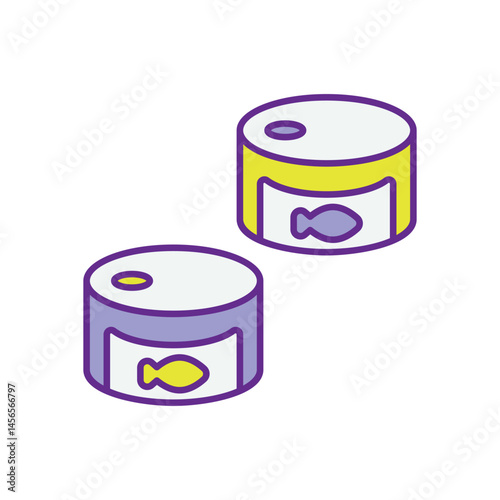 Non-Perishable Food vector icons stock illustration