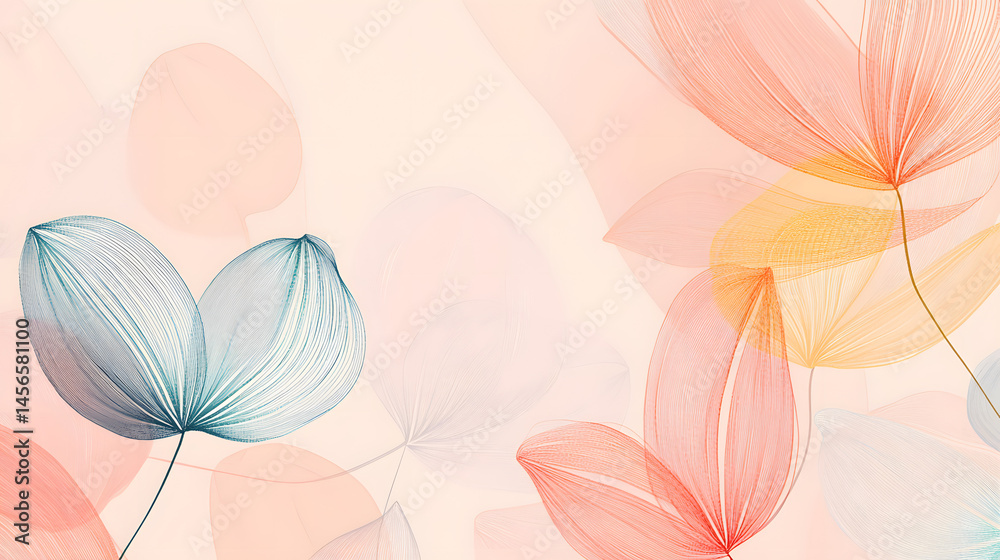 Obraz premium flower, floral, vector, pattern, nature, pink, design, spring, illustration, art, decoration, leaf, flowers, summer, card, plant, wedding, wallpaper, beauty, butterfly, seamless, ornament, element, bo