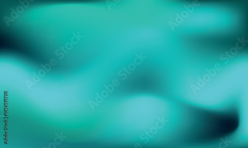 Blue and green background of the northern lights