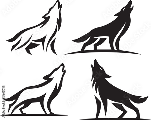 wild wolf, howling wolf, wolf silhouette, forest wolf, fierce animal, predator wolf, wolf face, alpha wolf, lone wolf, strong animal,