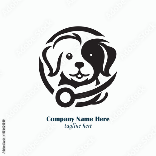 pet logo vector 
