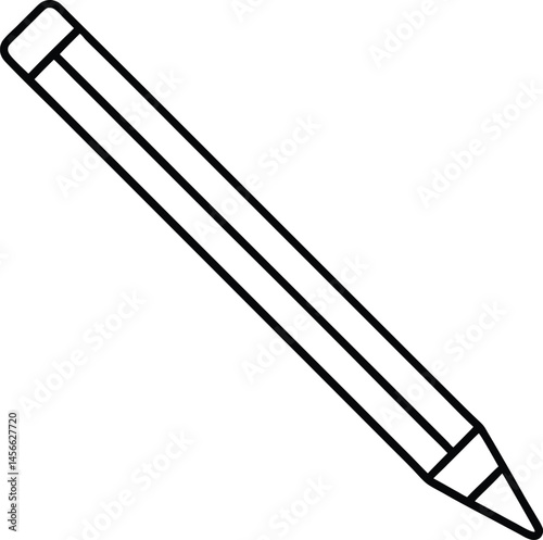 pencil isolated on white