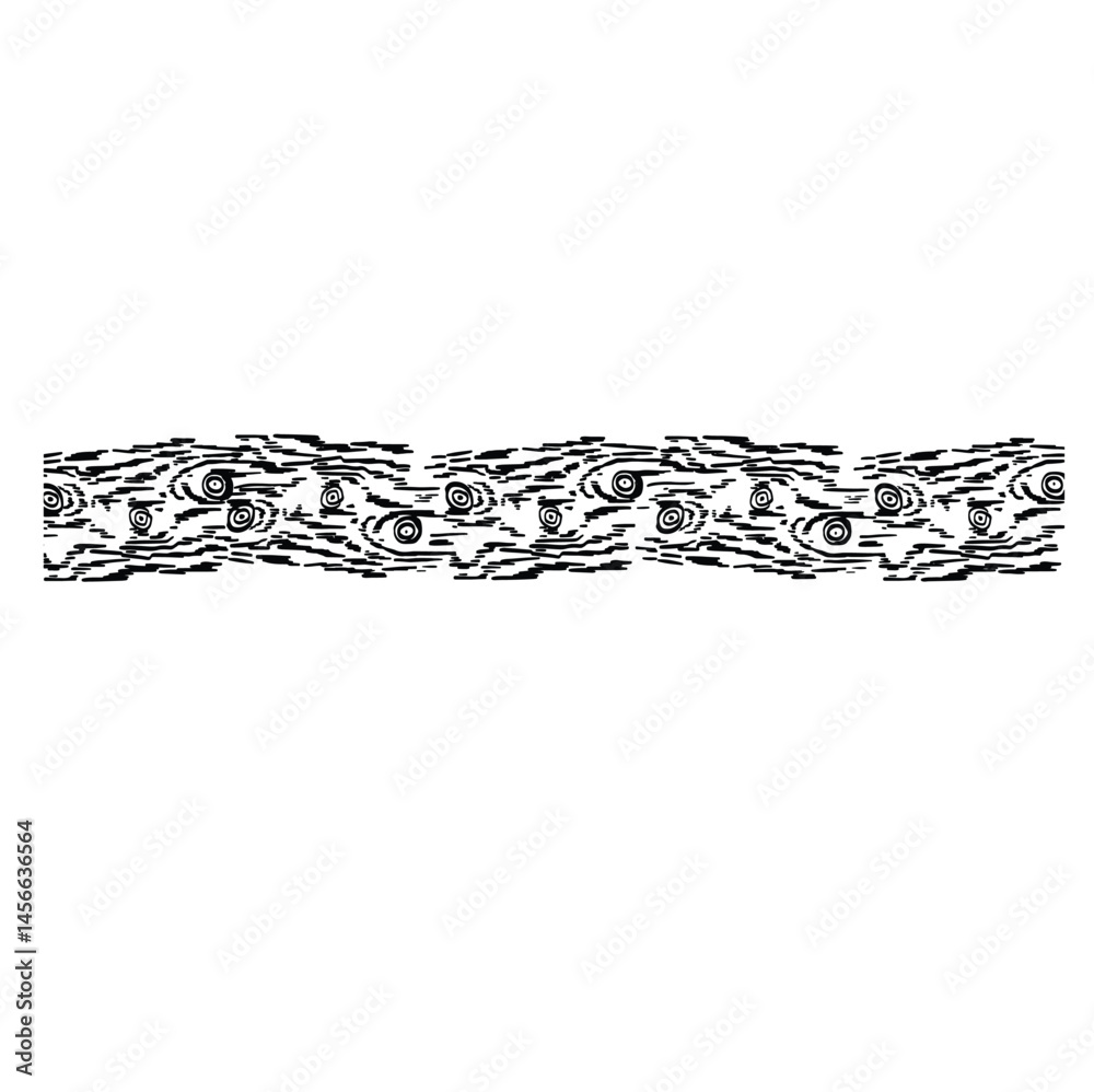 borders tree bark black and white illustration hand made vector