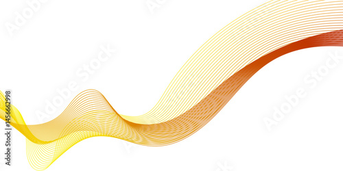 Abstract background with striped ribbons. abstract vector background with orange lines for text, website, advertising.