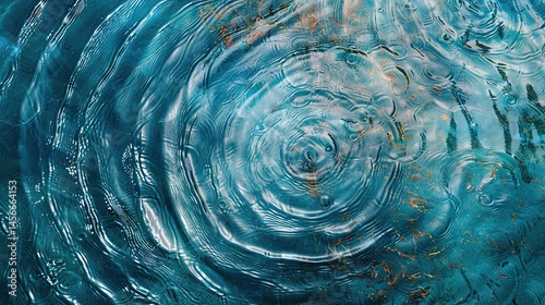 Lake Blue Water Ripple Background: Immersing in the Serene and Mesmerizing Undulations of Aquatic Beauty