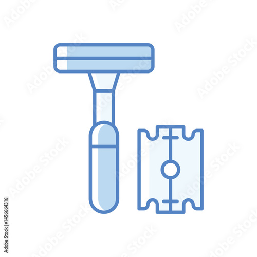 Shaving Razor Icon vector stock illustration