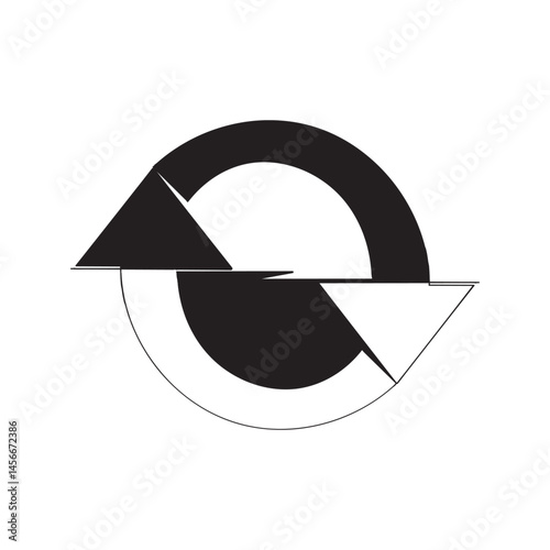 continuous line. collection of recycle icon vector illustration. Recycle symbols isolated. editable icon