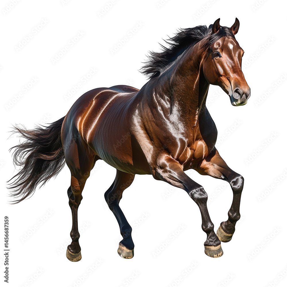 Obraz premium horse isolated on white
