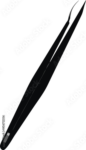 Scalpel Silhouette Vector – Surgical Blade Icon, Medical Tool Graphic