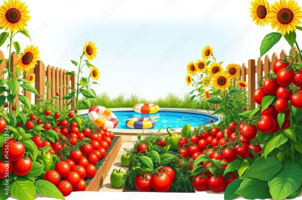 Vibrant Garden Oasis