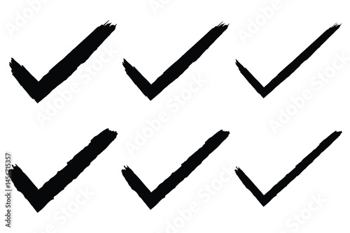 Check box icon with correct, accept checkmark icons tick box checked. tick mark with checkbox icon. vector design for app, ui, website.