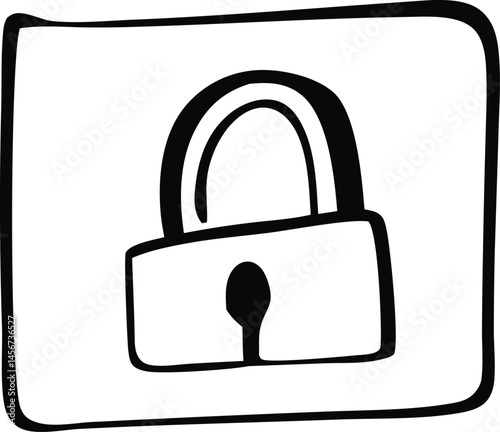 Cybersecurity Icon Set – Data Protection, Firewall, Encryption, Hacking Prevention Symbols