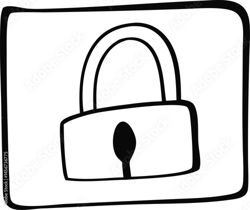 Cybersecurity Icon Set – Data Protection, Firewall, Encryption, Hacking Prevention Symbols