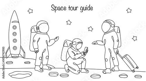 Space tour guide