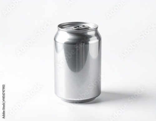Obraz na płótnie Simple aluminum can stands ready w salonie
