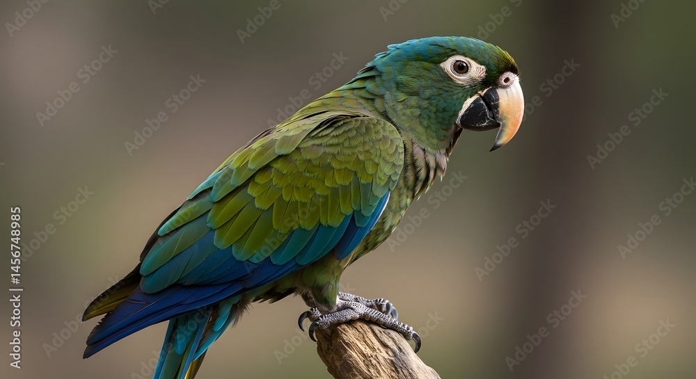 Obraz premium blue and green macaw