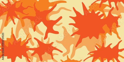 army stripes camouflage pattern stylish orange yellow military background