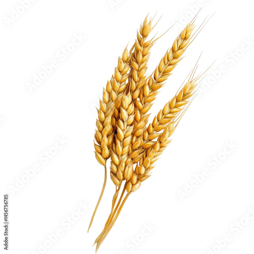 Golden wheat ears