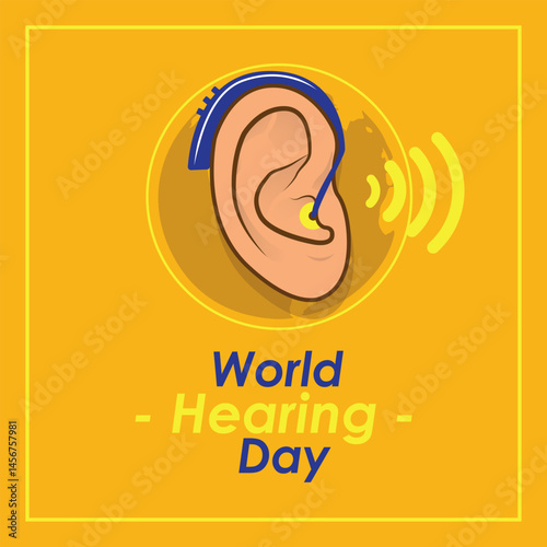 Vector Design Hearing Awareness Week – March 1-7.