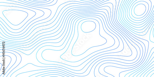 Topographic map background with geographic grid for hiking and mountain sport. modern design with white background and colorful wave lines. topographic contour line vector map seamless pattern vector.