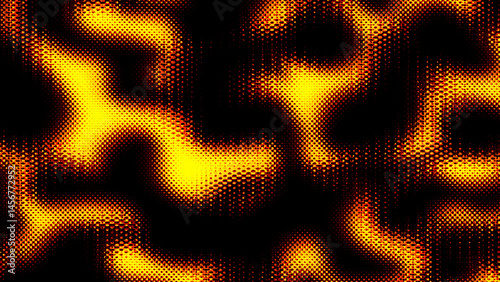 Burning Flames Abstract Background