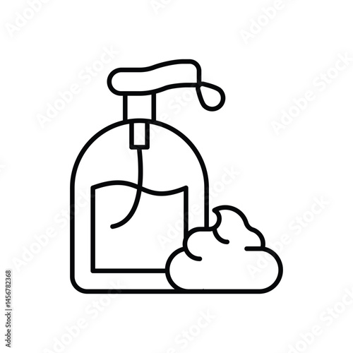 Lotion Icon vector stock illustration