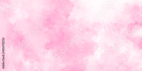 Stain artistic hand painted texture of pink, purple pastel hand paint watercolor of pink texture. pink watercolor texture. bright and shinny lovely soft texture. watercolor background concept, vector.