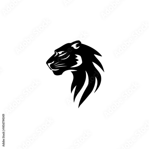 Black Jaguar Logo – Minimalist Vector Design