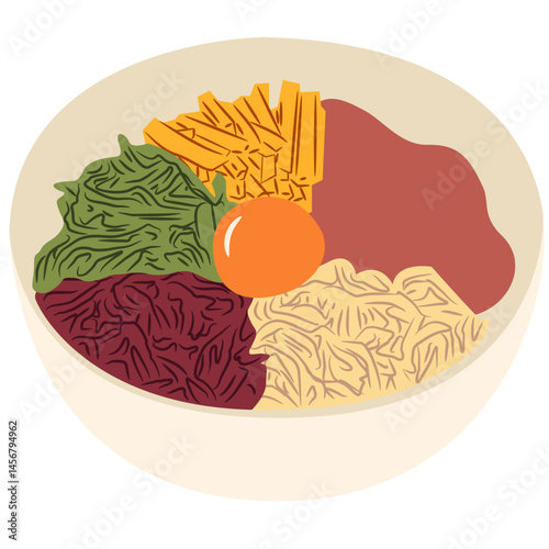 Bibimbap South korea Food
