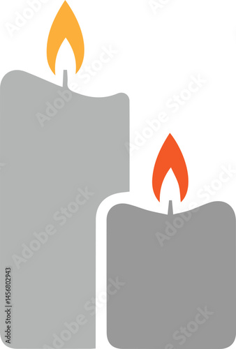 candle vector, candle illustration, burning candle art, wax candle drawing, lit candle icon, glowing candle clipart