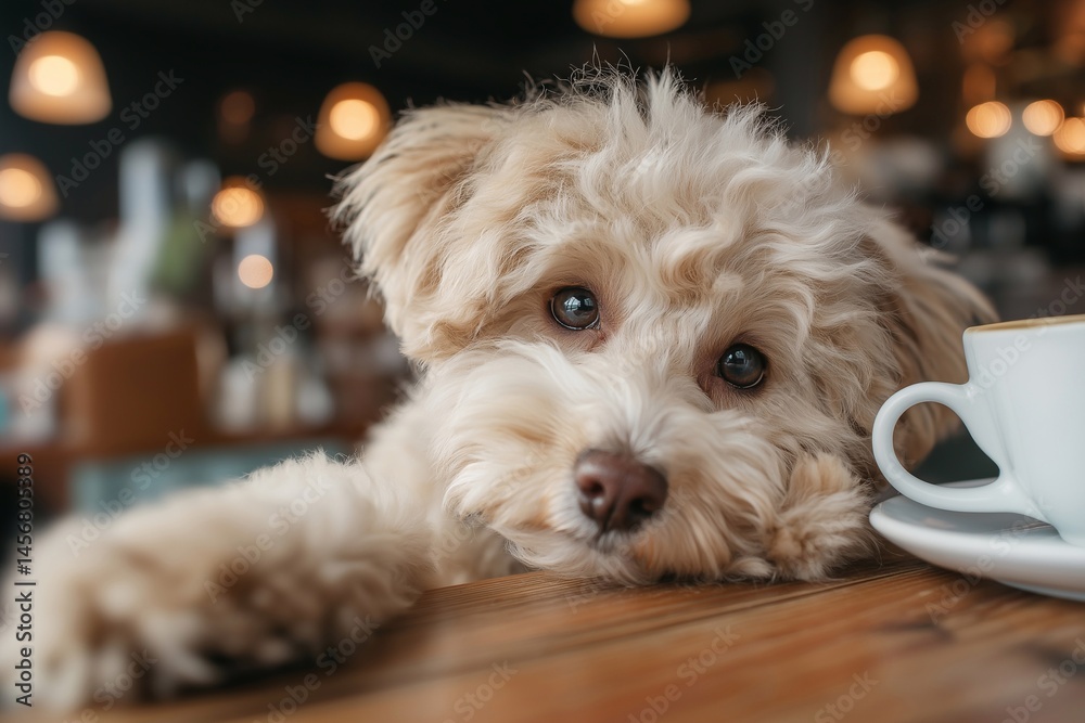 custom made wallpaper toronto digitaldog in cafe, city,coffee shop,pet friendly	