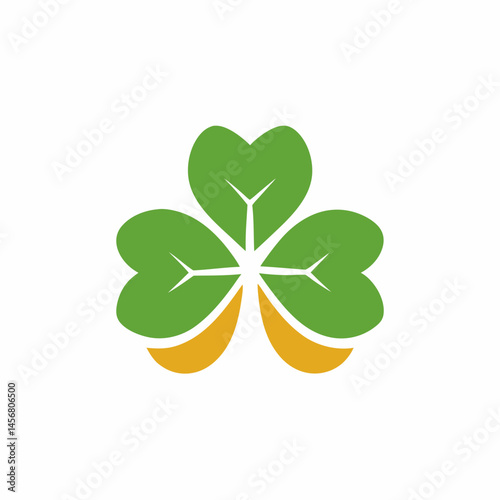 four leaf clover vector illustration