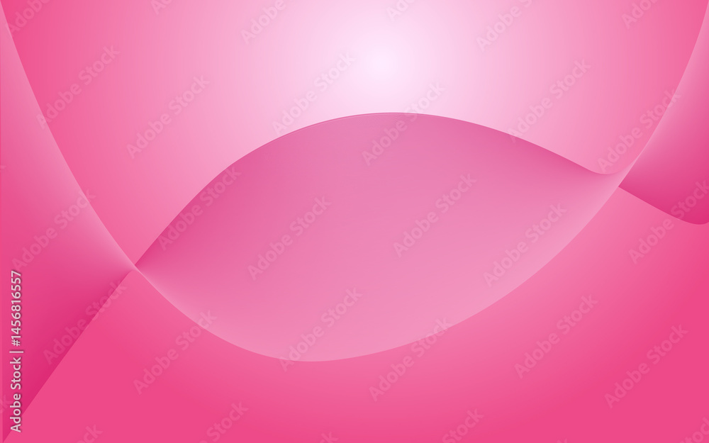 Elegant abstract pink background featuring smooth flowing curves, ideal for projects emphasizing sophistication, tranquility, and modern elegance, suitable for various design, advertising, and creativ