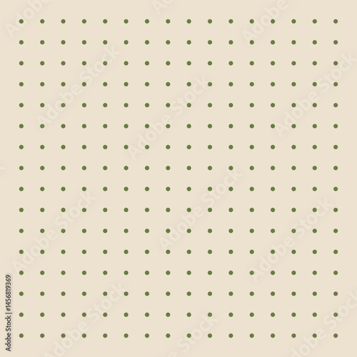 Graph paper. Printable dotted grid paper on white background. Geometric abstract dotted transparent illustration with dots for school, notebook, diary, notes, print. Realistic paper blank size A4.